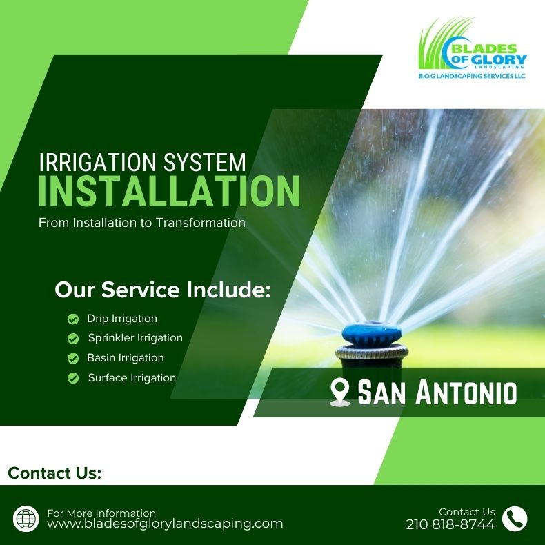 Irrigation System Installation In San Antonio